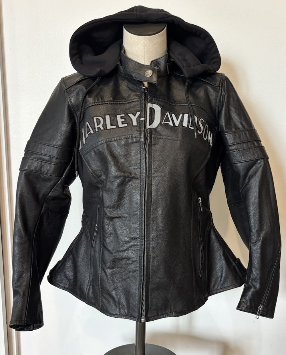 Harley-Davidson Women's Miss Enthusiast 3-in-1 Leather Riding Jacket